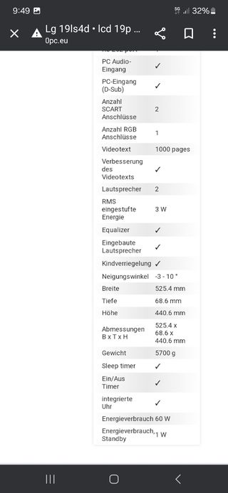 TV LG  19LS4D 19 pulgadas + TDT DVB/T2 nuevo