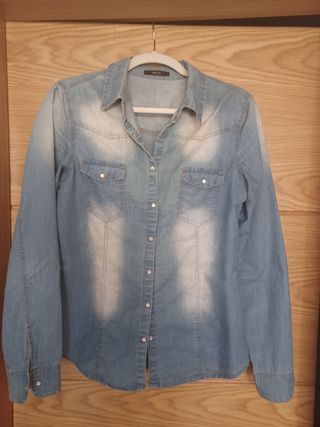 Camisa vaquera para mujer