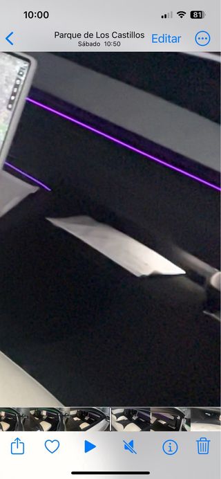 luces led Tesla model 3/Y