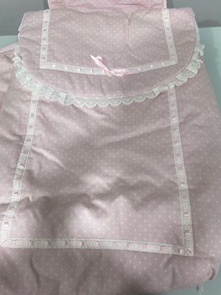 saco carrito y capota a juego