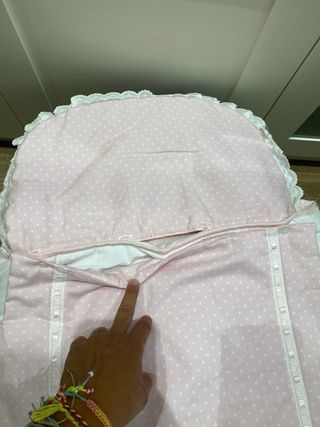 saco carrito y capota a juego