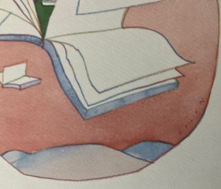 Jean Michel Folon litografia del 1987