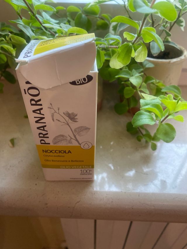Pranarom olio corpo capelli nocciola