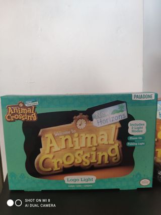 Paladone Lampada Logo Animal Crossing
