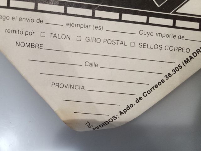 REVISTA PARA ADULTOS MADRID 1977 DIFICIL DE VER.