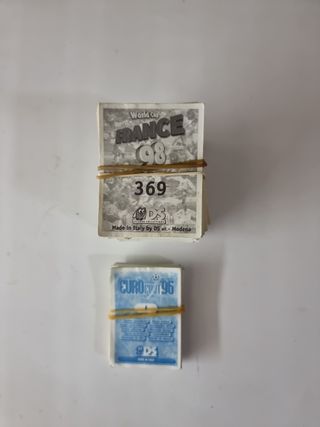 Cromos France98 y euro foot 96