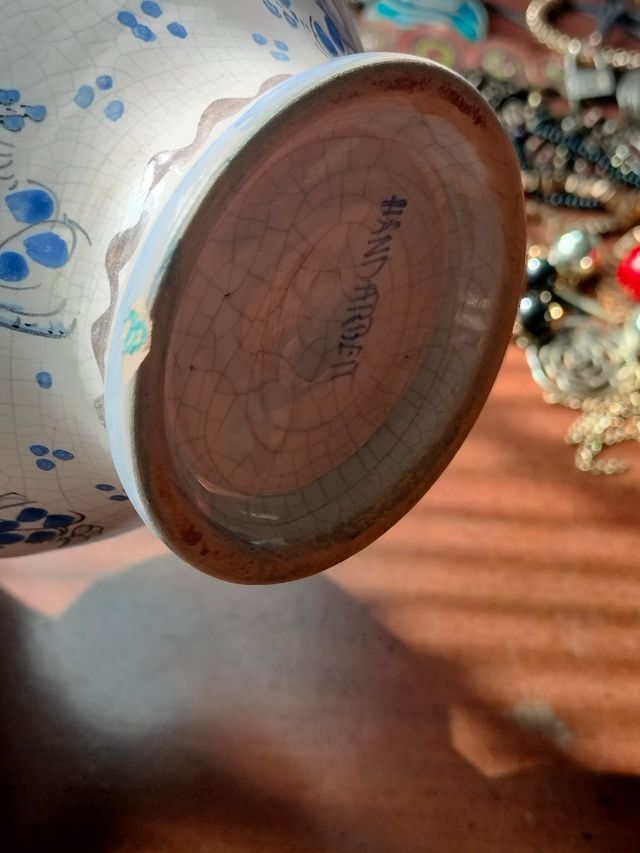 Antiguo botijo jarra de ceramica