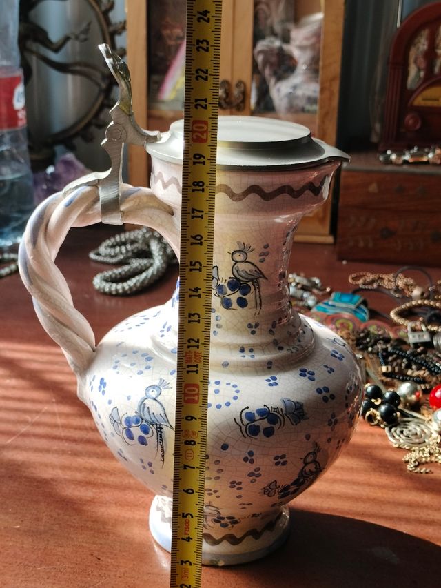 Antiguo botijo jarra de ceramica