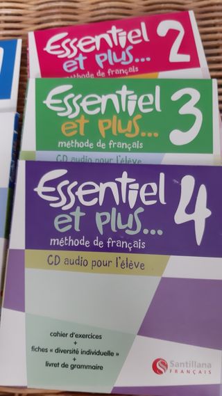 CDs libros francés Santillana