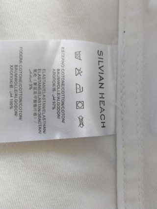 Chaqueta vaquera blanca mujer.