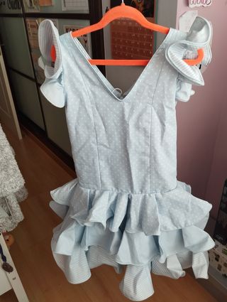 Traje de flamenca talla 6