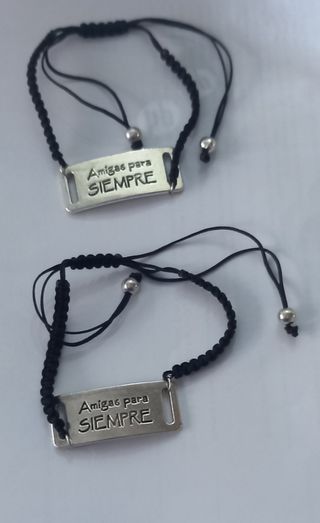 Pulseras "Amigas para siempre "