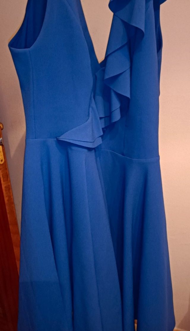 Vestido para boda azul