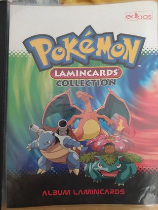 Album Pokémon Lamincards completo
