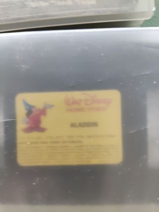 Películas de disney en VHS