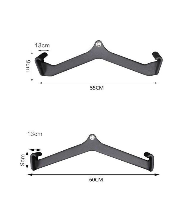 Power Grip Lat Barra De Tracción Juego De 5