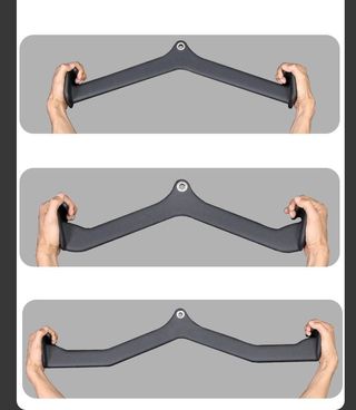 Power Grip Lat Barra De Tracción Juego De 5