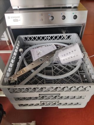 LAVAVAJILLAS INDUSTRIAL CON BOMBA DE DESAGÜE