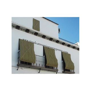 Persiana de esparto Mod Cosido Trenzado (A medida)