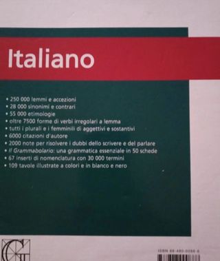 Vocabolario italiano grande nuovo