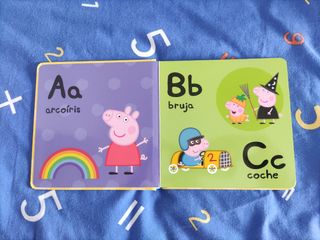 Lote 3 libros Peppa Pig, aprender a leer