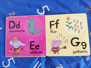 Lote 3 libros Peppa Pig, aprender a leer