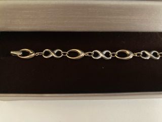 Pulsera oro/oro boanco