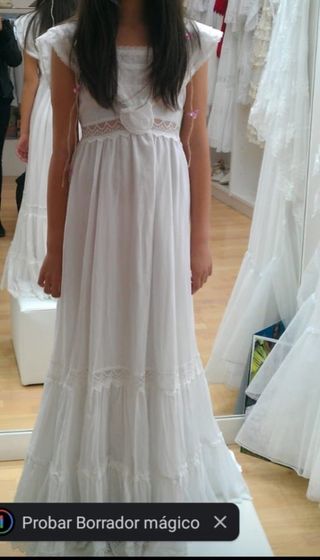 vestido de comunion