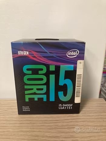 intel core i5-9400F