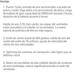 VENTILADOR DE CUELLO