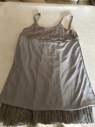 Blusa de punto de tirantes