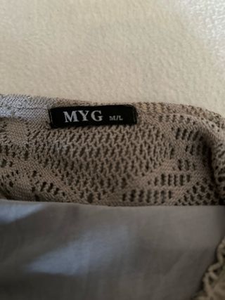 Blusa de punto de tirantes