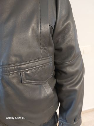 Cazadora hombre de cuero 