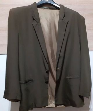 Giacca verde man vintage Notting hill,moda anni 80