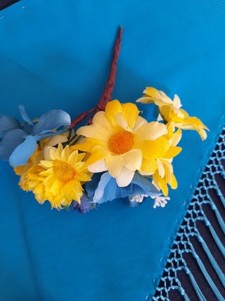 Bonito y alegre traje corto niña