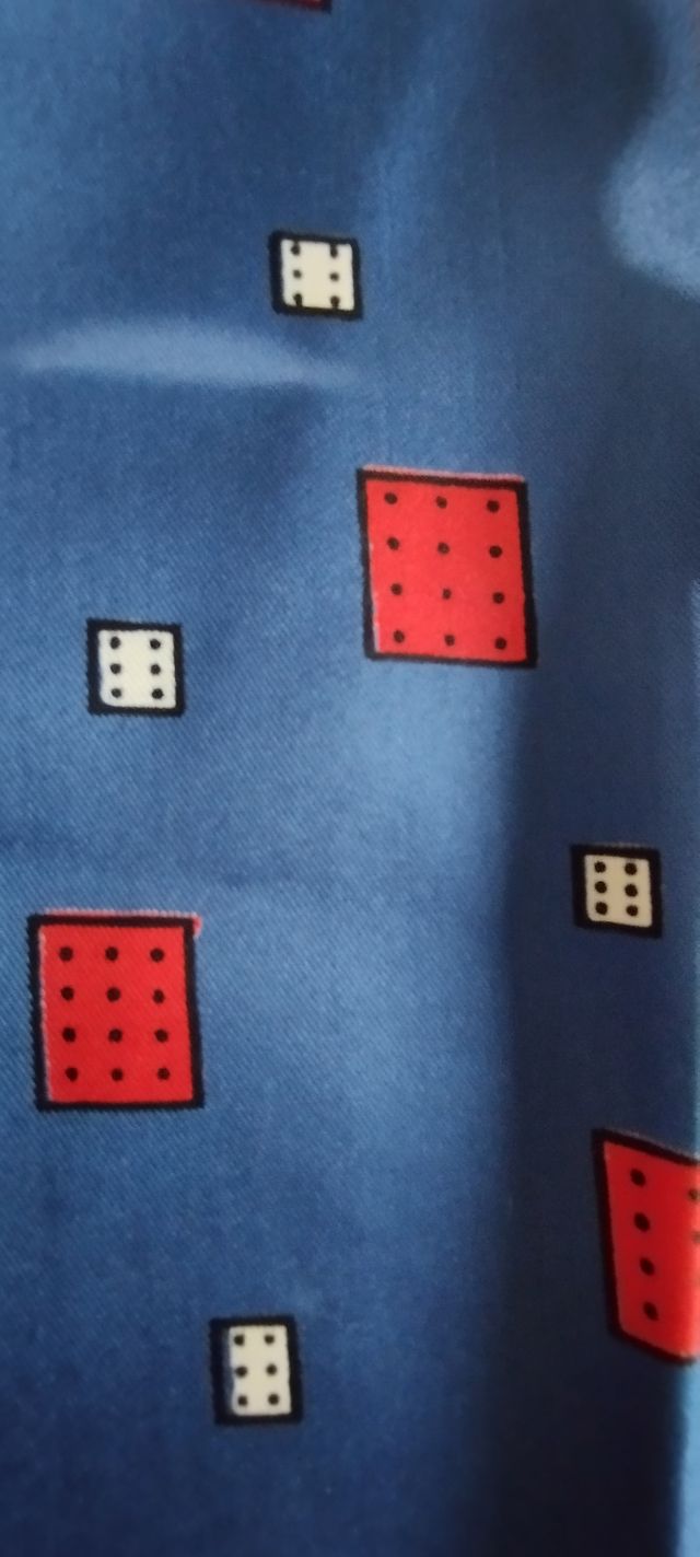 5 foulard anni 50 in poliestere vari motivi