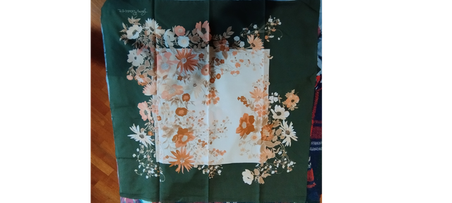 5 foulard anni 50 in poliestere vari motivi