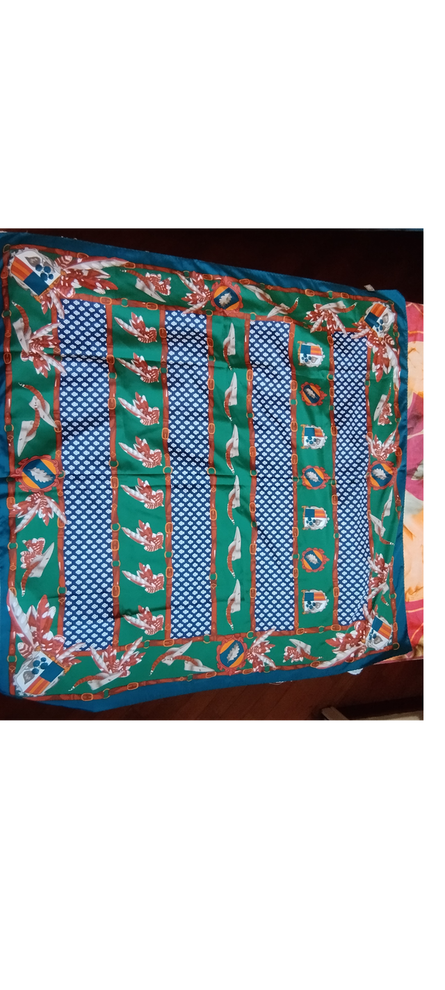 5 foulard anni 50 in poliestere vari motivi
