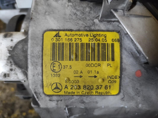 Faro izquierdo A2038203761 Mercedes Benz Cla y_606