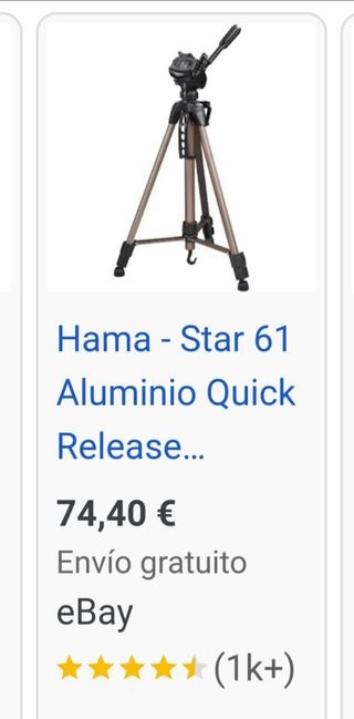 Trípode Hama Star 61