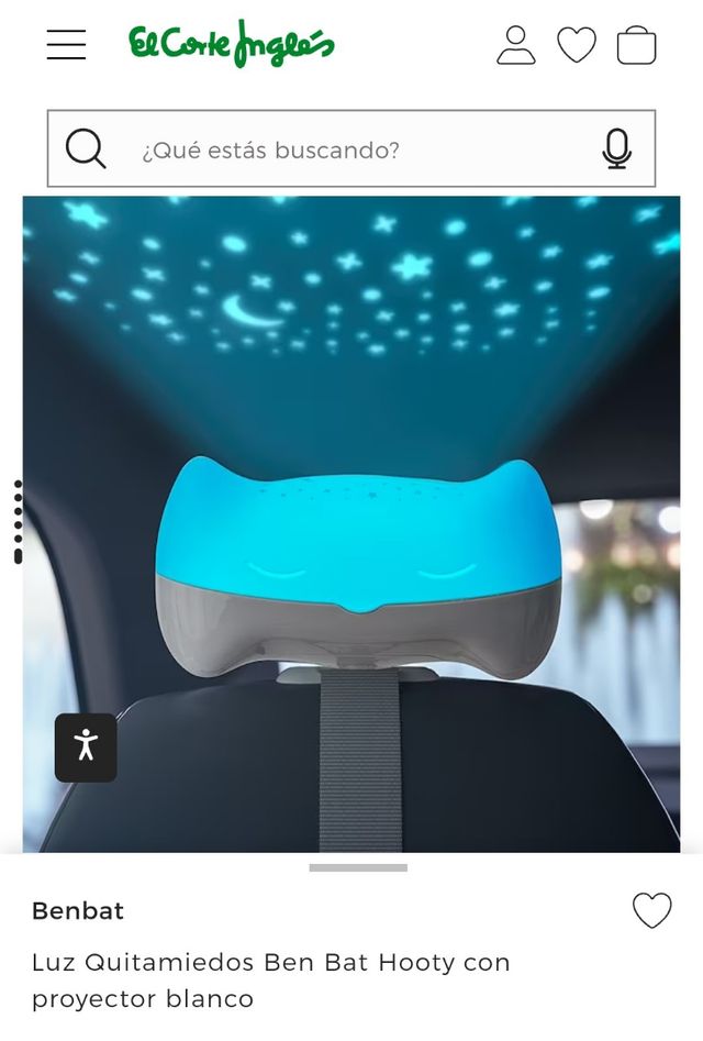 Luz Quitamiedos proyector de luz blanco