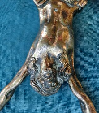 CRISTO BRONCE S.XIX BONITA PÁTINA CRUCIFICADO RARO