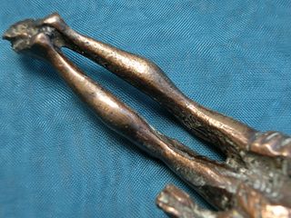 CRISTO BRONCE S.XIX BONITA PÁTINA CRUCIFICADO RARO