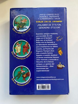 Viaje en el tiempo 3 Geronimo Stilton