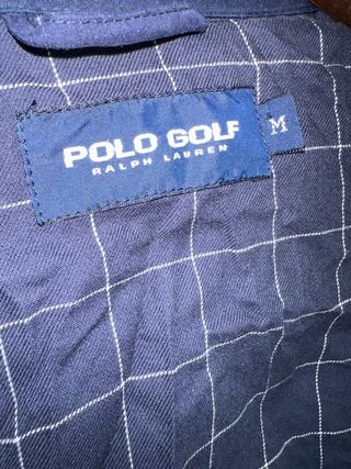 RALPH LAUREN GOLF cazadora azul talla M