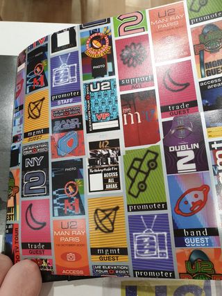 libro VIP fans U2 edición limitada 2015 gira