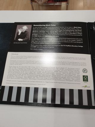 libro VIP fans U2 edición limitada 2015 gira