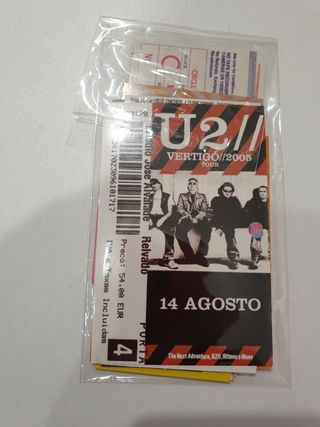 libro VIP fans U2 edición limitada 2015 gira