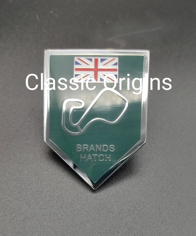 Insígnia Circuito Brands Hatch Metal