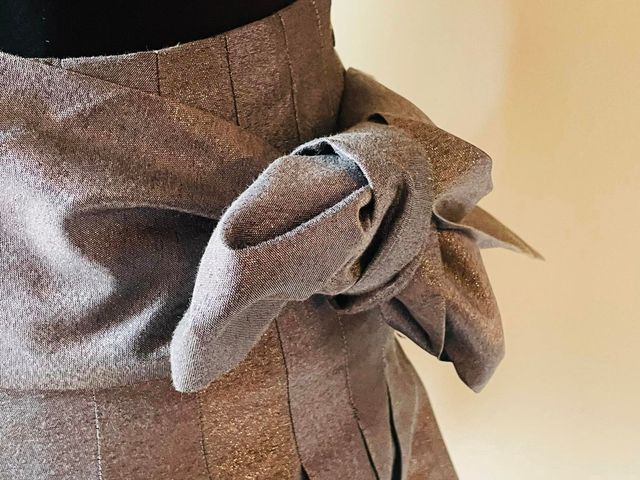 Minigonna Sara Berman color bronzo Tg S